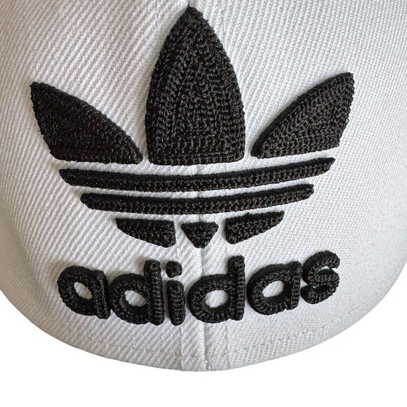 Adidas Original Flat-Brim Basebell Cap With Embroidery Initials - Picture 9 of 13